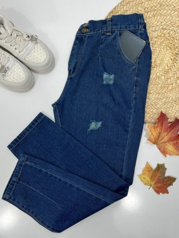 شلوار جین مام استایل زنانه کد 7099