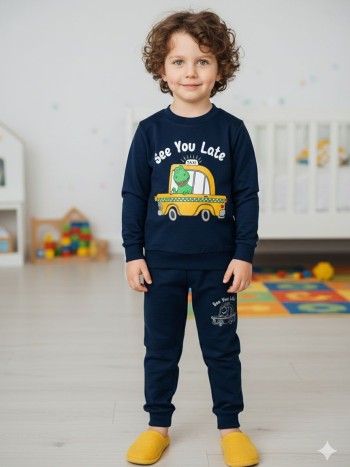 ست بلوز و شلوار پسرانه کد:1034