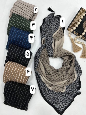 روسری طرحدار کد 4125