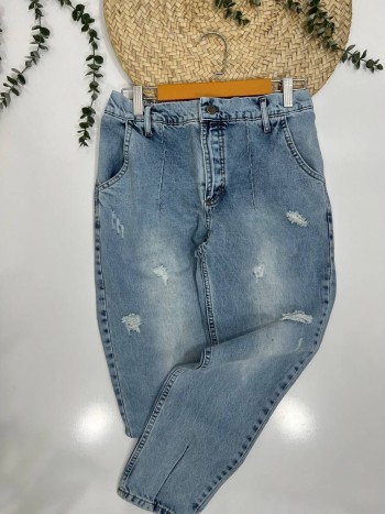 شلوار جین مام استایل زنانه کد 7066