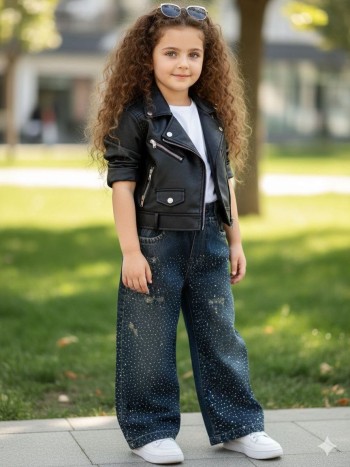 شلوار بگ بچگانه کد 70171