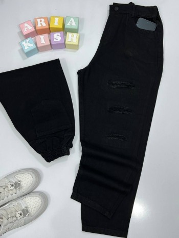 شلوار جین مام استایل زنانه کد :7033