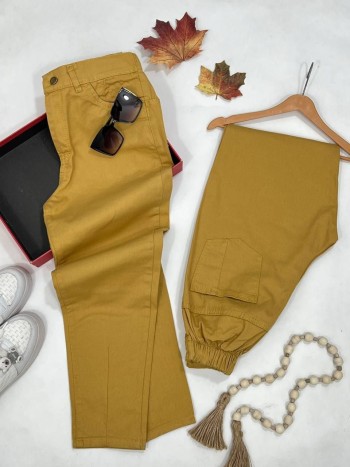 شلوار کتان مام استایل   زنانه کد:70139