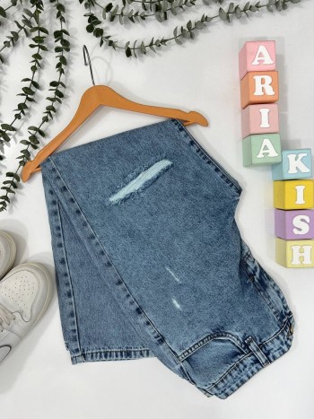 شلوار جین مام استایل زنانه کد 7067