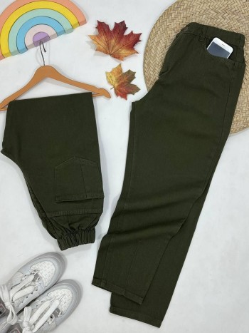 شلوار کتان مام استایل زنانه کد:70140