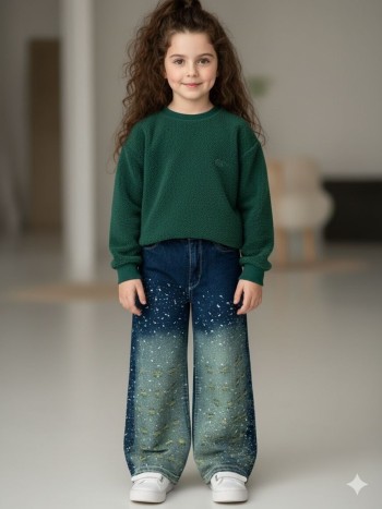 شلوار بگ دخترانه کد 70175