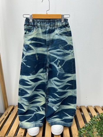 شلوار بگ طرحدار کد:7020