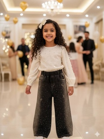 شلوار بگ دخترانه کد 70181