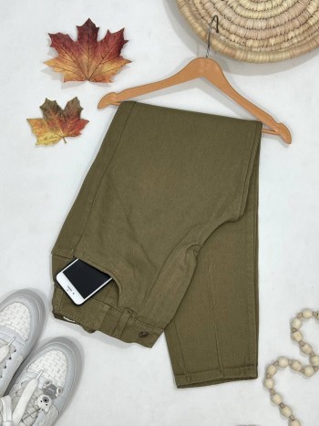 شلوار کتان مام استایل  زنانه کد:70148