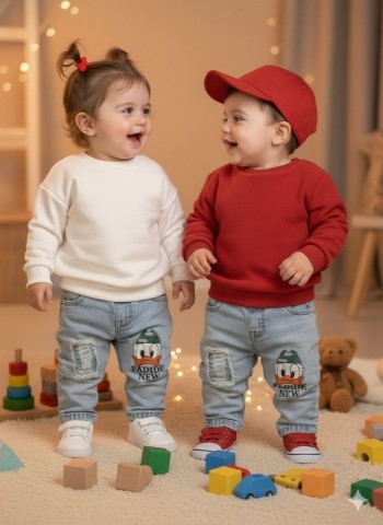 شلوار جین نقلی کد 7002