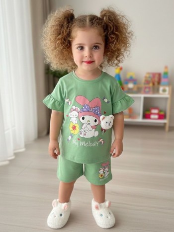 ست تیشرت و شلوارک کد:2002