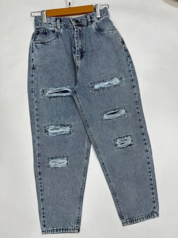 شلوار جین مام استایل کد:7031