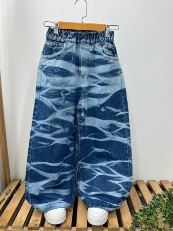 شلوار بگ طرحدار کد:7017