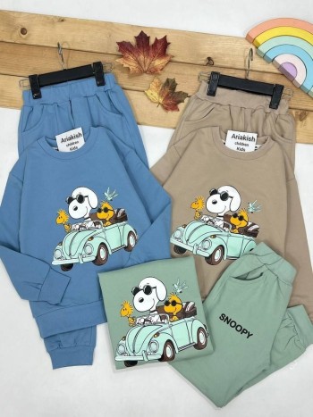 بلوز شلوار اسنوپی  کد 1085