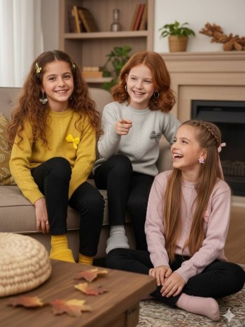 بافت دخترانه پاپیون کد:5011