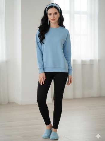 شلوار بافت  داخل کرک زنانه کد 70111