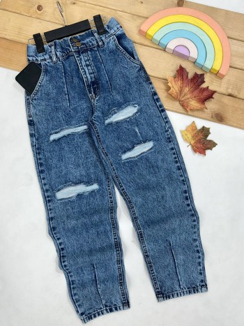 شلوار جین مام استایل زنانه کد:7034