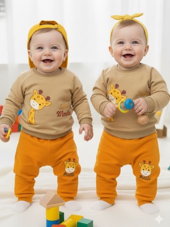 ست بلوز شلوار زرافه کد:3002