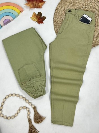 شلوار کتان مام استایل زنانه کد:70149