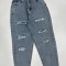 شلوار جین مام استایل کد:7031