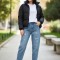 شلوار جین مام استایل زنانه کد 7085