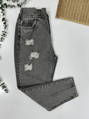 شلوار جین مام استایل زنانه کد 7065