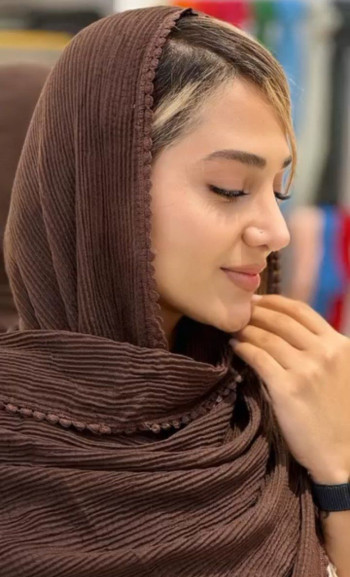 شال پلیسه دور عدسی 4279