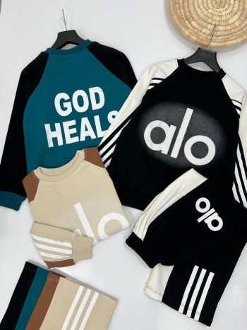 ست بلوز و شلوار اسپرت alo کد 3092