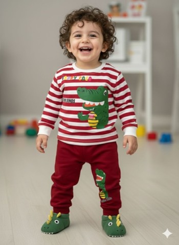 ست بلوز و شلوار پسرانه کد 10104