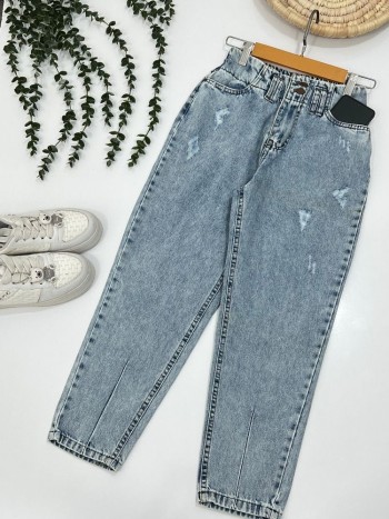 شلوار جین مام استایل زنانه کد 70221