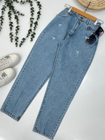 شلوار جین مام استایل زنانه کد 70229