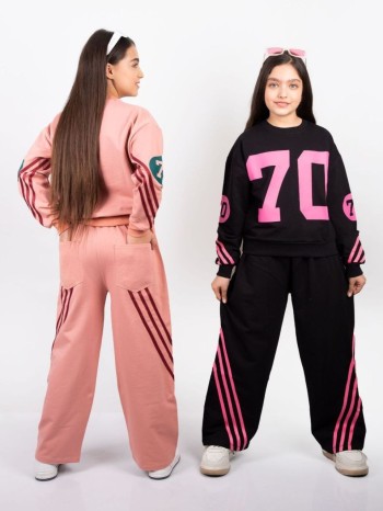 ست کراپ و شلوار کد:20365