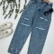 شلوار جین مام استایل زنانه کد 70215