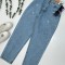 شلوار جین مام استایل زنانه کد 70229