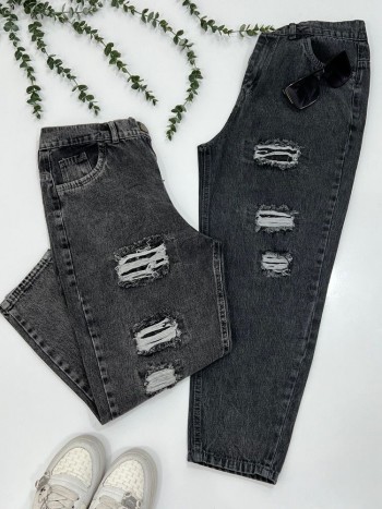 شلوار جین مام استایل زنانه کد 70228