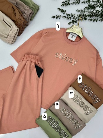 ست تیشرت و شلوار کد 8077