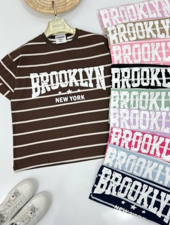 تیشرت تک BROOKYN کد 8043