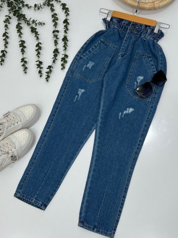 شلوار جین مام استایل زنانه کد 70230