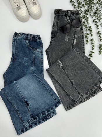 شلوار جین شافل کد 70333