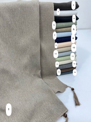 شال پلیسه وارداتی کد 4016