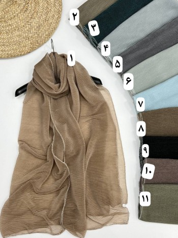 شال  پلیسه شنی  کد 4025