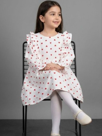 پیراهن قلبی  کد 20235