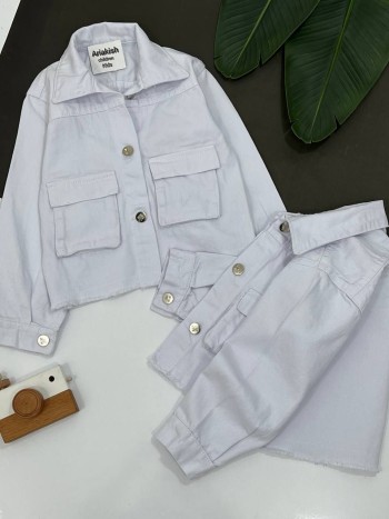 کت کتان کاغذی کد 9025