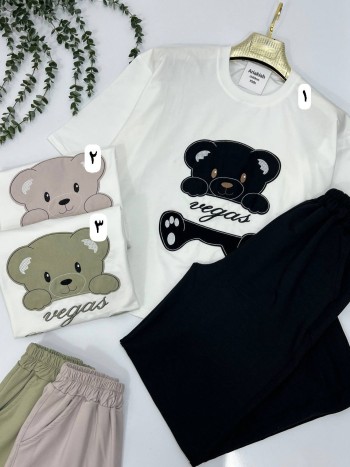 ست تیشرت و شلوار کد 8060