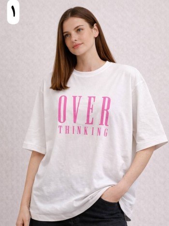 تیشرت تک باکسی کد 8079