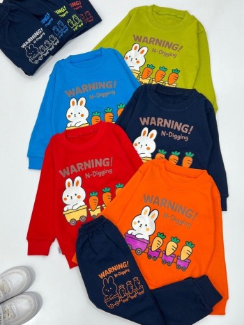 ست بلوز و شلوار خرگوش کد 20216