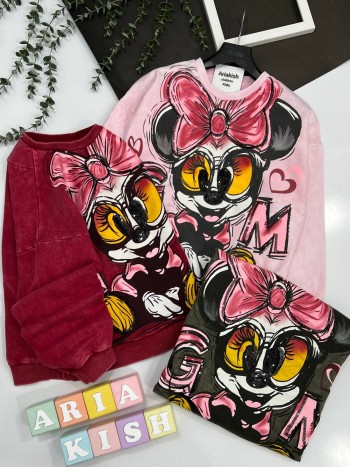 بلوز تک باکسی میکی کد 5059