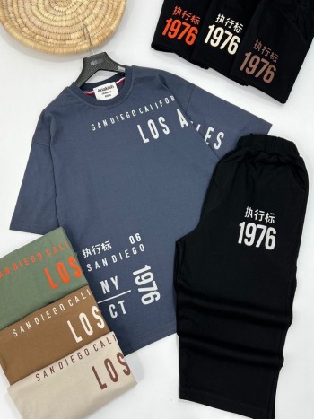 ست تیشرت و شلوارک کد 10133