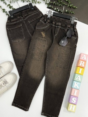 شلوار جین مام استایل کد 70339