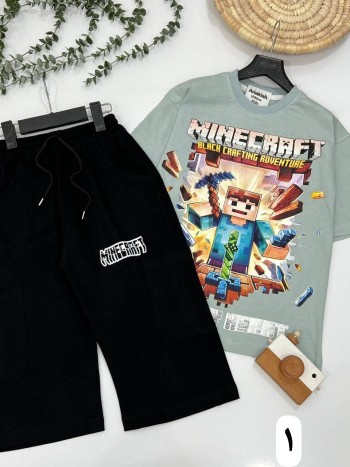 ست تیشرت و شلوارک  کد 10154